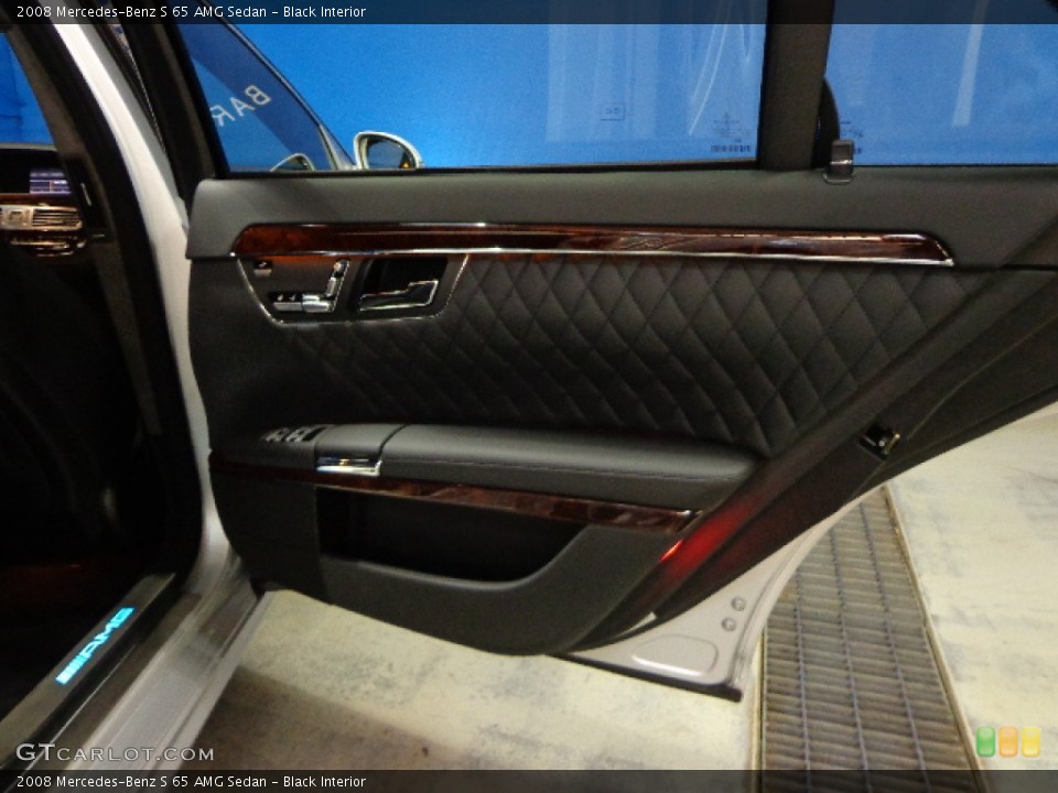 Black Interior Door Panel for the 2008 Mercedes-Benz S 65 AMG Sedan #83106345