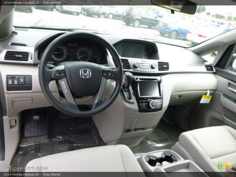 Gray Interior Dashboard for the 2014 Honda Odyssey EX #83108253