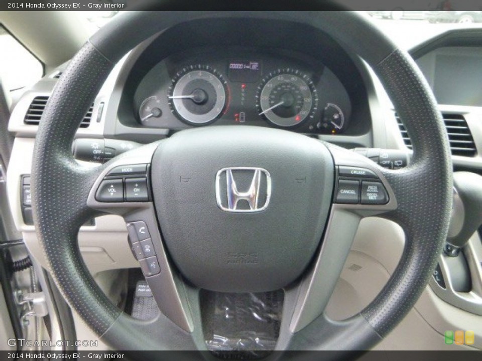 Gray Interior Steering Wheel for the 2014 Honda Odyssey EX #83108430