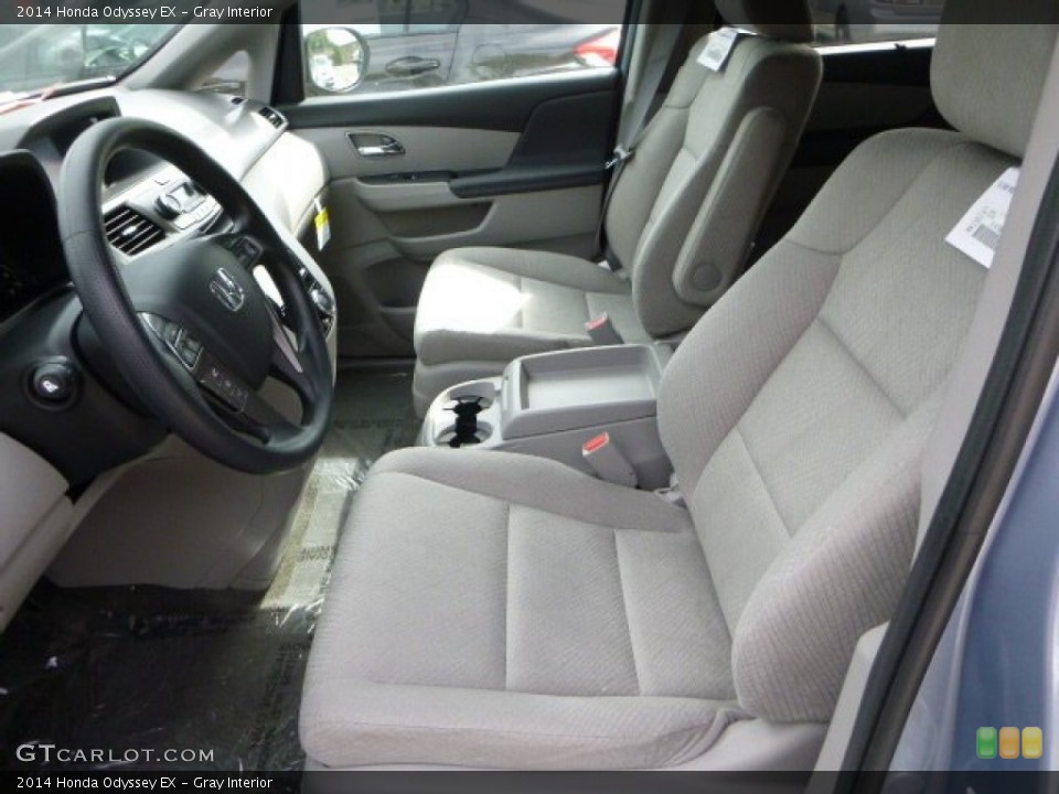 Gray Interior Front Seat for the 2014 Honda Odyssey EX #83108749