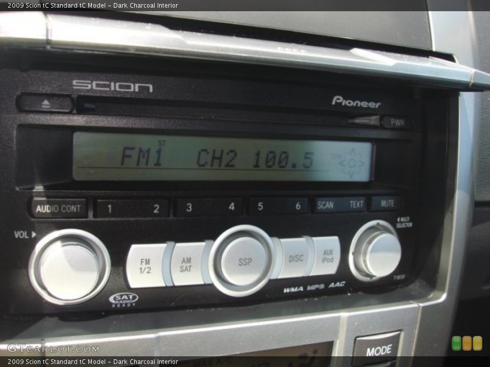 Dark Charcoal Interior Audio System for the 2009 Scion tC  #83111160