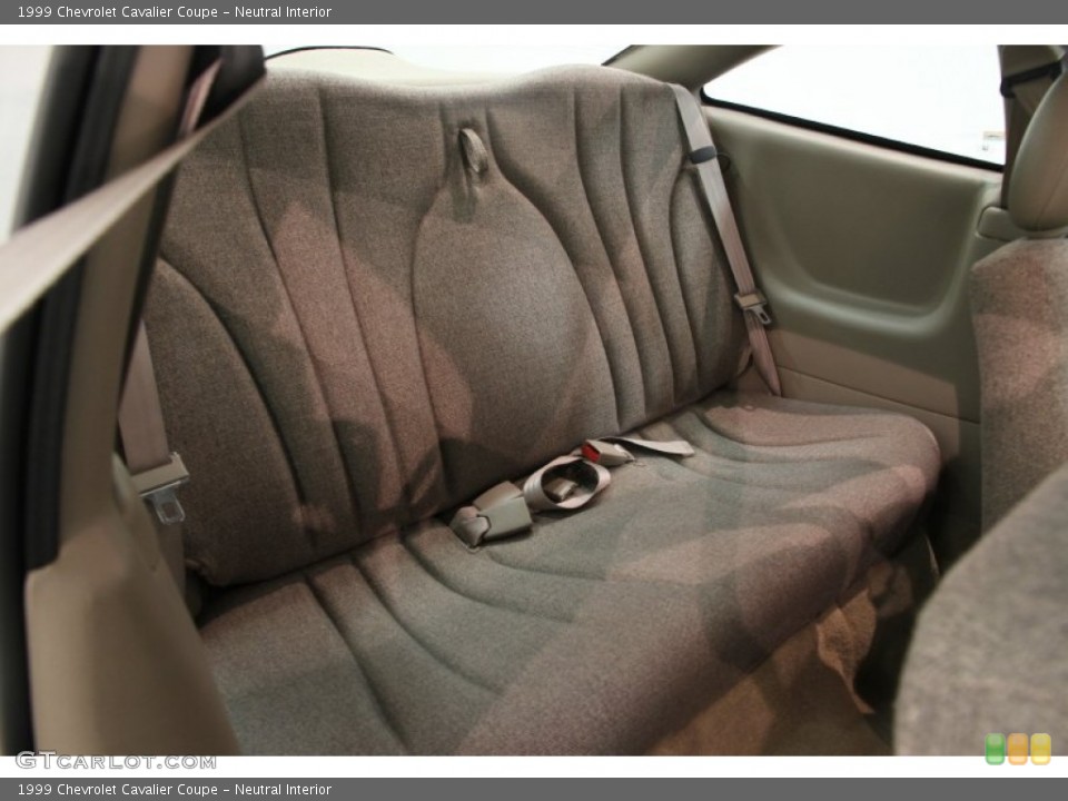 Neutral Interior Rear Seat for the 1999 Chevrolet Cavalier Coupe #83111286