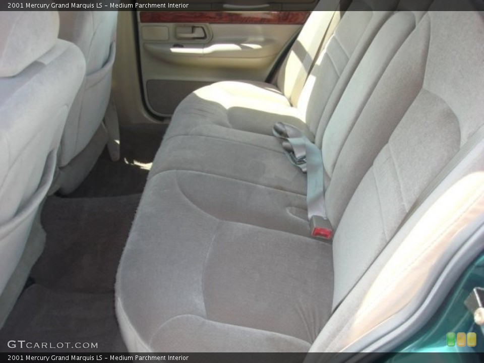 Medium Parchment Interior Rear Seat for the 2001 Mercury Grand Marquis LS #83111676