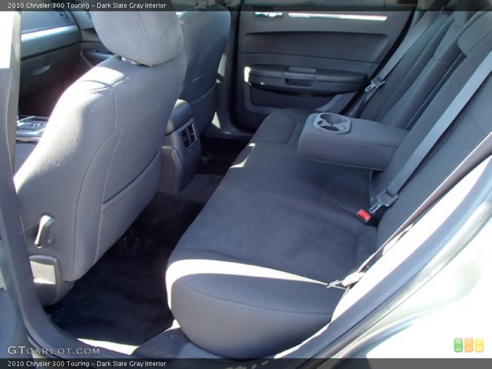 Dark Slate Gray Interior Rear Seat for the 2010 Chrysler 300 Touring #83116391