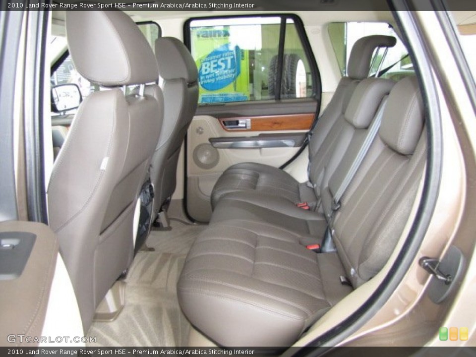 Premium Arabica/Arabica Stitching Interior Rear Seat for the 2010 Land Rover Range Rover Sport HSE #83121993