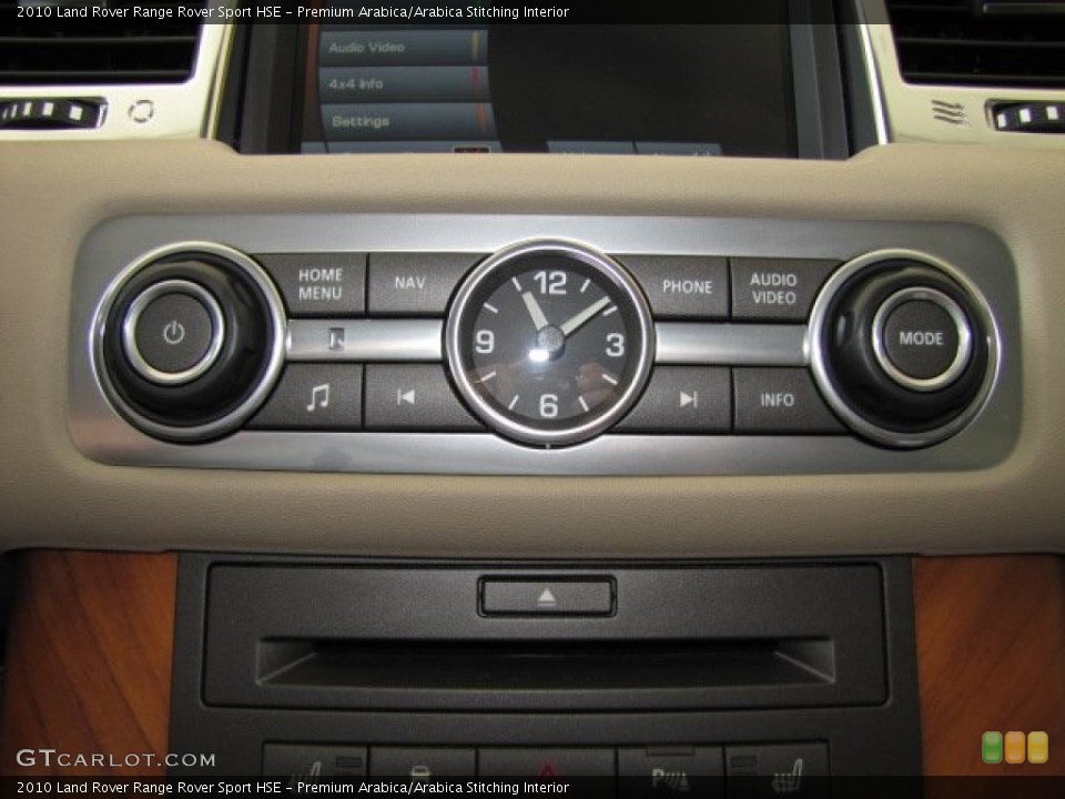 Premium Arabica/Arabica Stitching Interior Controls for the 2010 Land Rover Range Rover Sport HSE #83122278