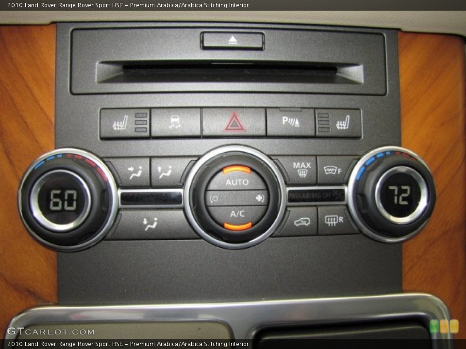 Premium Arabica/Arabica Stitching Interior Controls for the 2010 Land Rover Range Rover Sport HSE #83122287