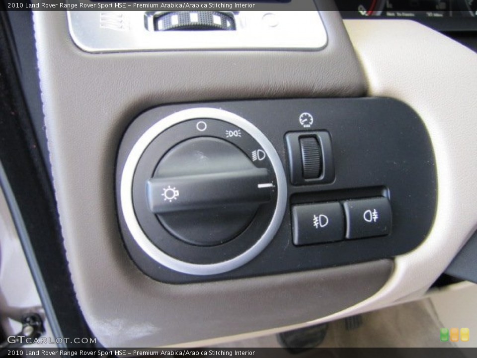 Premium Arabica/Arabica Stitching Interior Controls for the 2010 Land Rover Range Rover Sport HSE #83122518