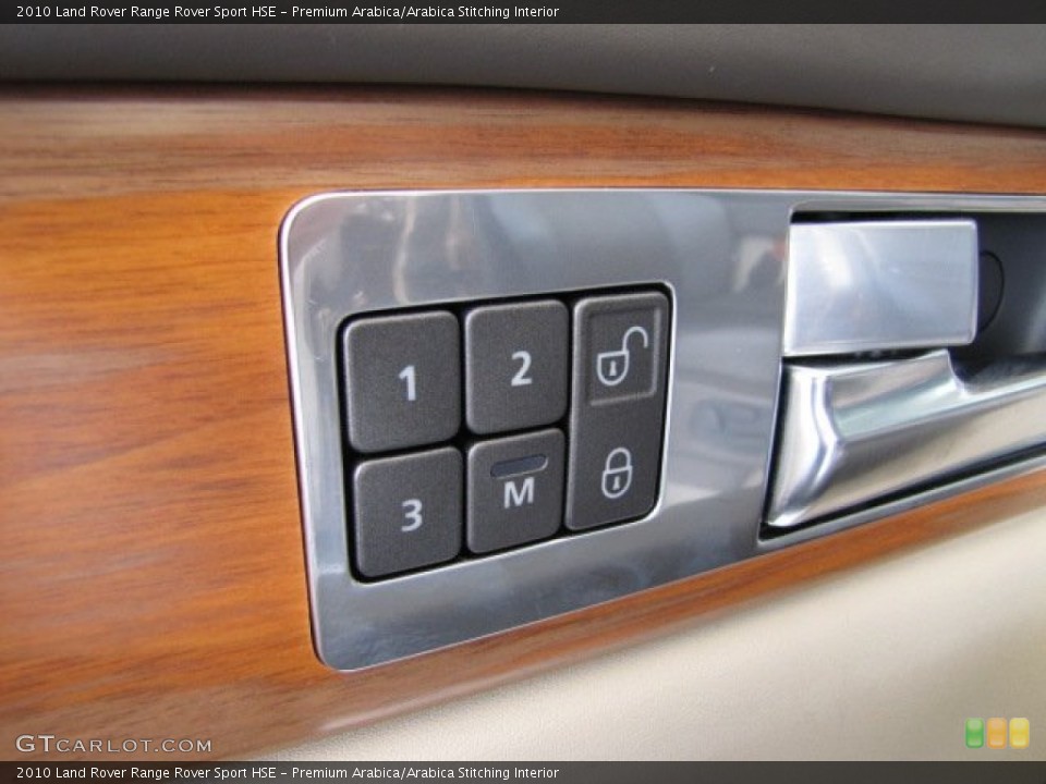 Premium Arabica/Arabica Stitching Interior Controls for the 2010 Land Rover Range Rover Sport HSE #83122620