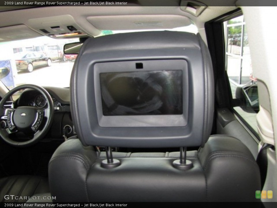 Jet Black/Jet Black Interior Entertainment System for the 2009 Land Rover Range Rover Supercharged #83123328