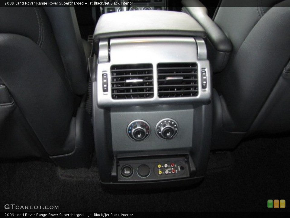 Jet Black/Jet Black Interior Controls for the 2009 Land Rover Range Rover Supercharged #83123388