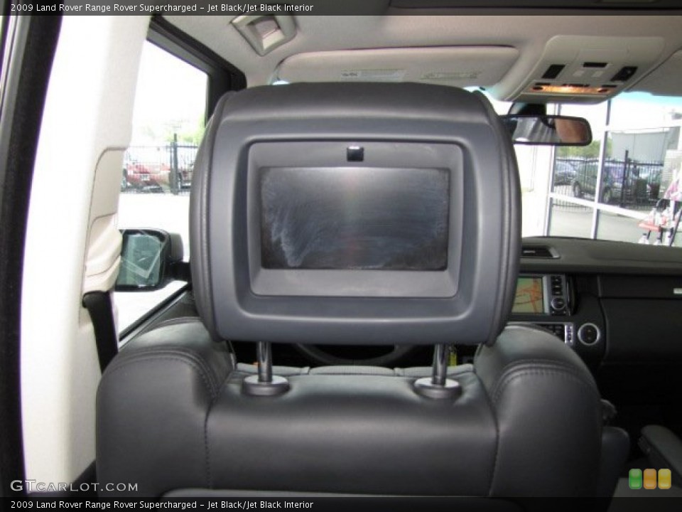 Jet Black/Jet Black Interior Entertainment System for the 2009 Land Rover Range Rover Supercharged #83123402