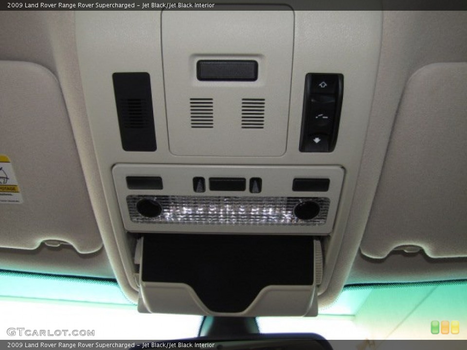 Jet Black/Jet Black Interior Controls for the 2009 Land Rover Range Rover Supercharged #83123547