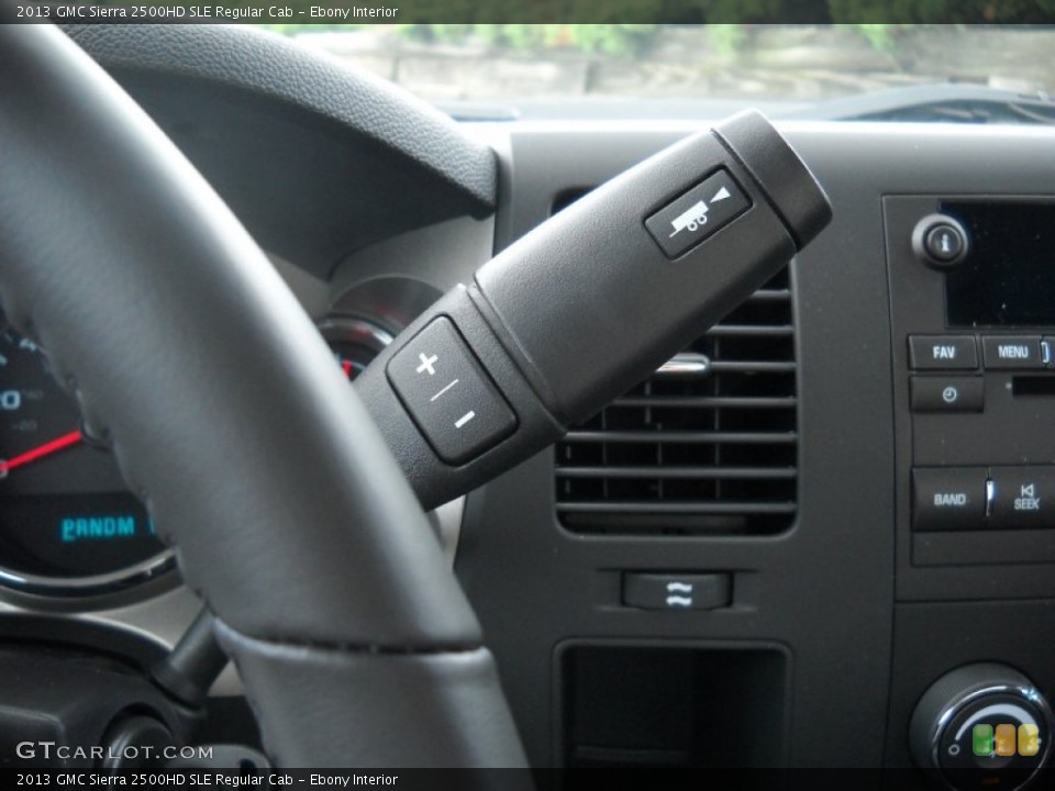 Ebony Interior Transmission for the 2013 GMC Sierra 2500HD SLE Regular Cab #83124093