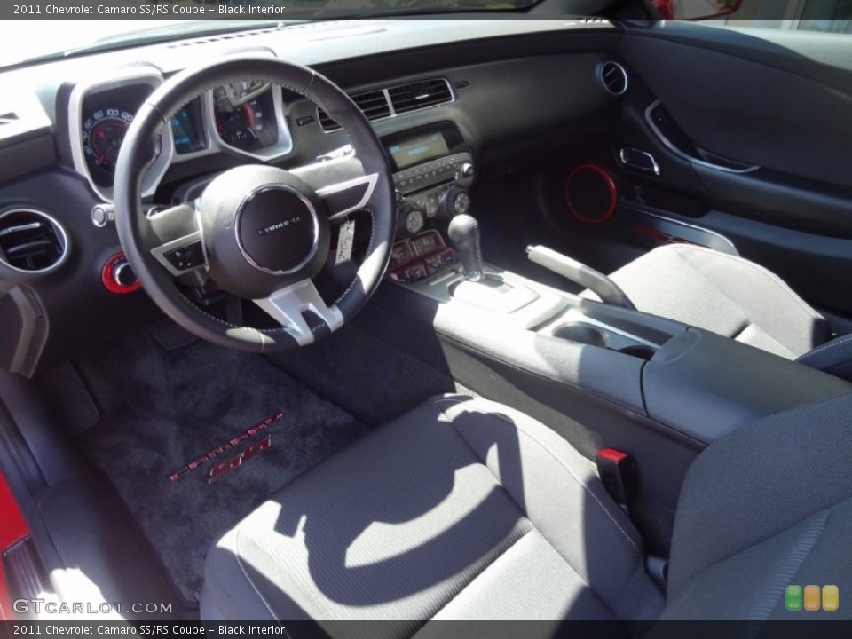 Black Interior Prime Interior for the 2011 Chevrolet Camaro SS/RS Coupe #83126230