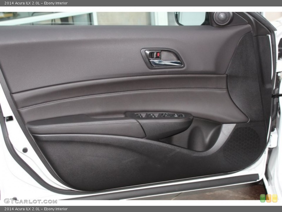Ebony Interior Door Panel for the 2014 Acura ILX 2.0L #83128845