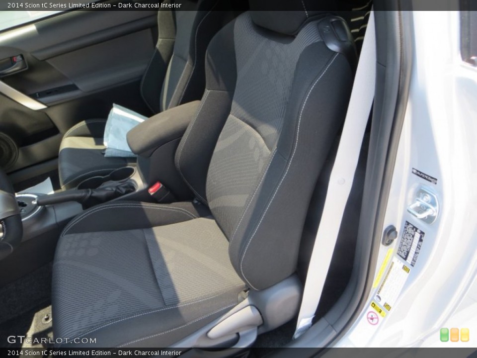 Dark Charcoal Interior Front Seat for the 2014 Scion tC Series Limited Edition #83129806