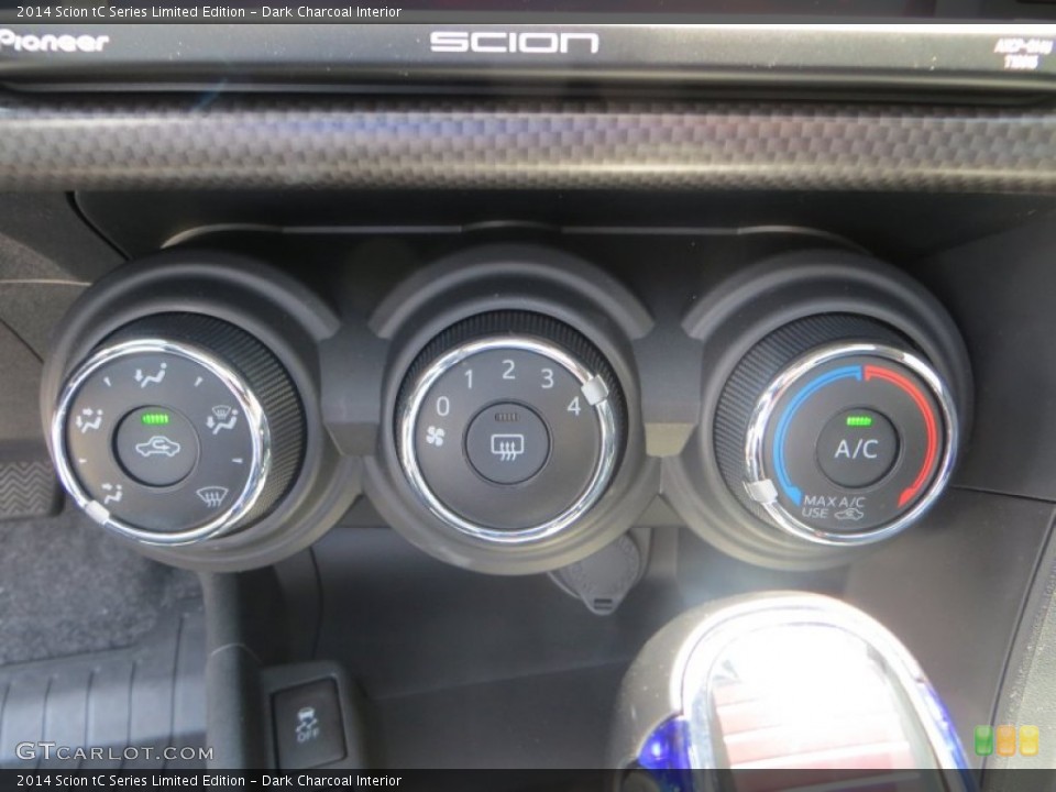 Dark Charcoal Interior Controls for the 2014 Scion tC Series Limited Edition #83129917