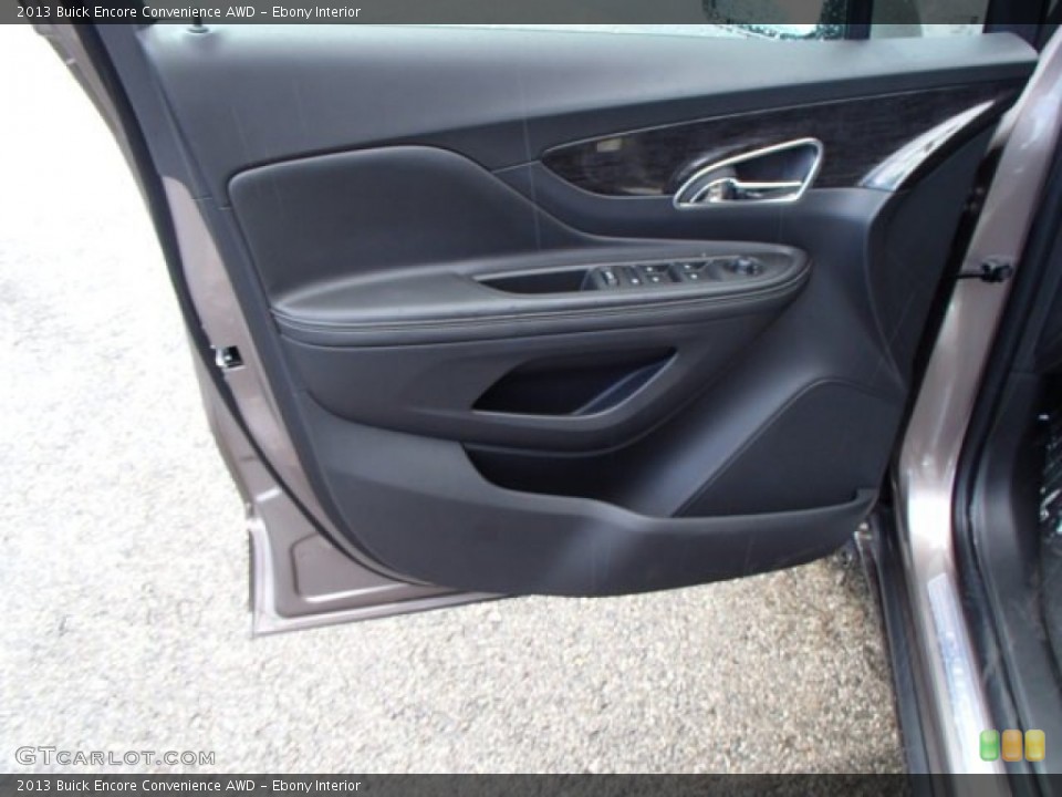 Ebony Interior Door Panel for the 2013 Buick Encore Convenience AWD #83130008
