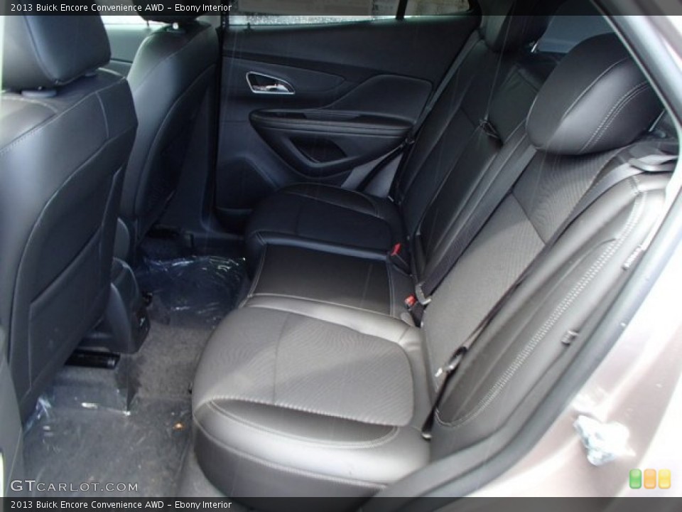 Ebony Interior Rear Seat for the 2013 Buick Encore Convenience AWD #83130027