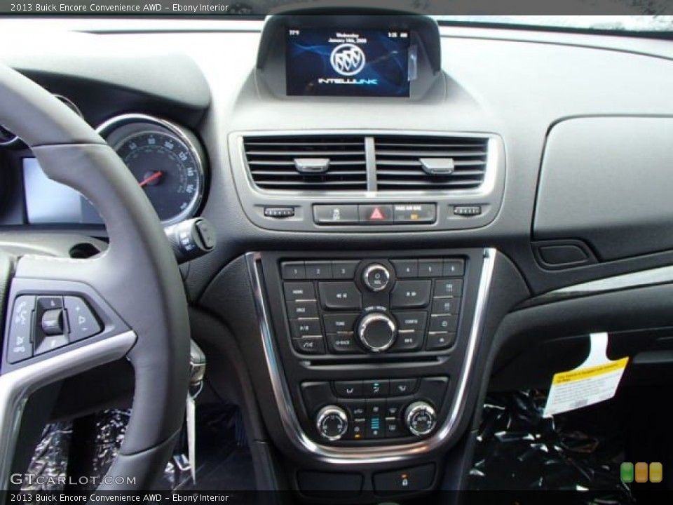 Ebony Interior Controls for the 2013 Buick Encore Convenience AWD #83130080