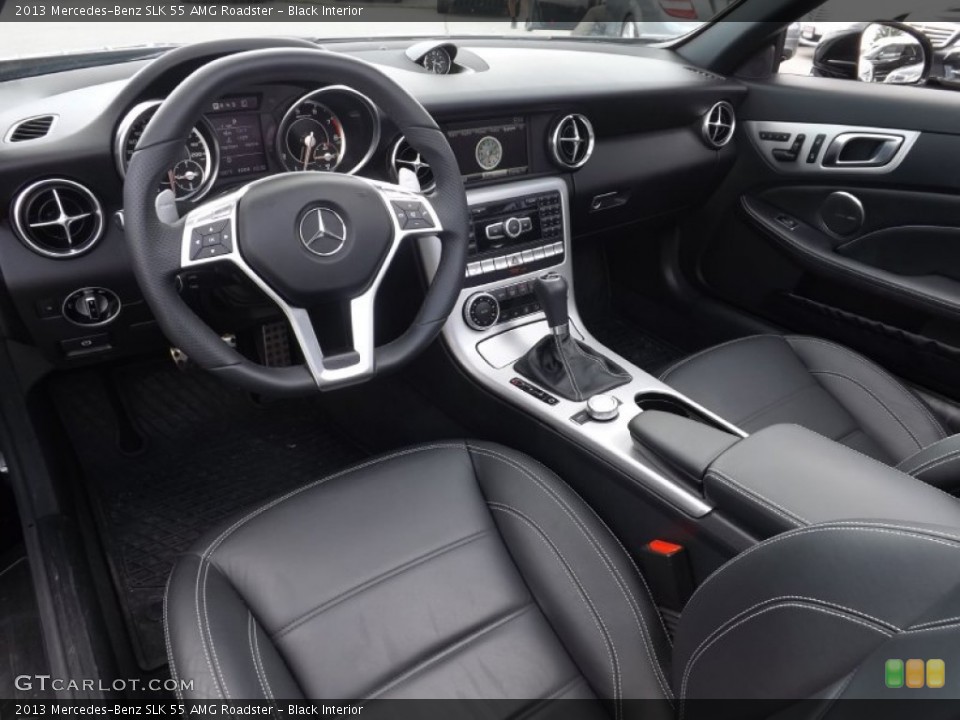 Black Interior Photo for the 2013 Mercedes-Benz SLK 55 AMG Roadster #83130368