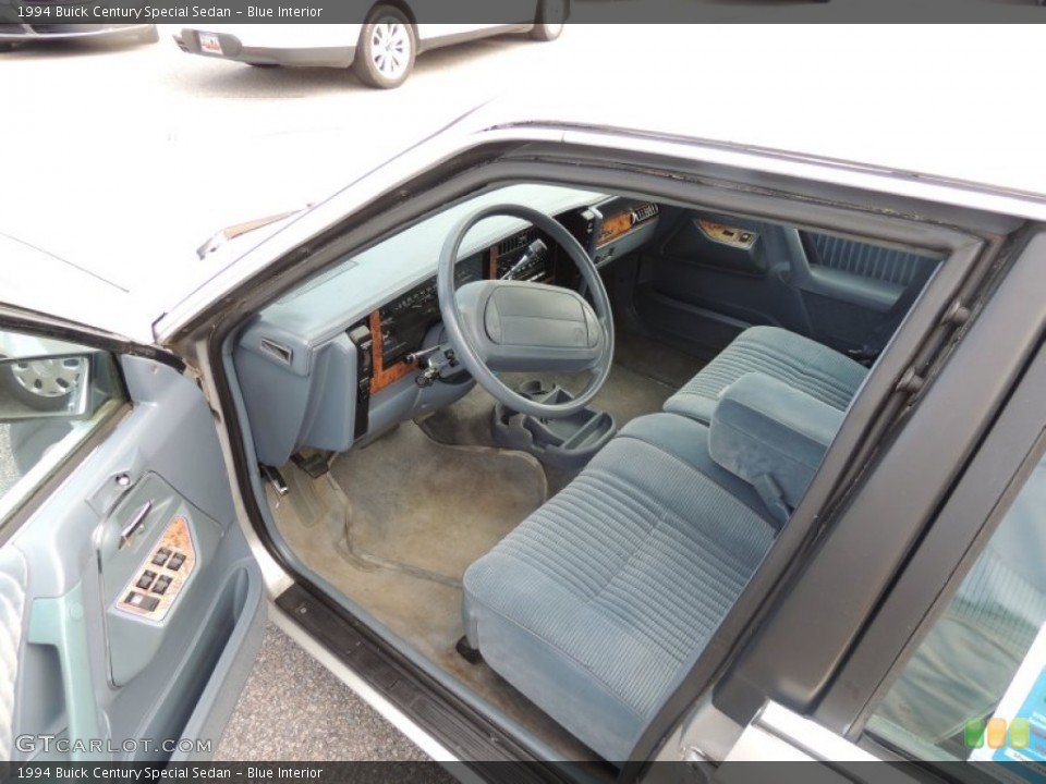 Blue Interior Photo for the 1994 Buick Century Special Sedan #83131149