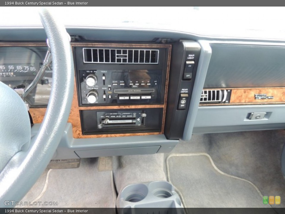 Blue Interior Controls for the 1994 Buick Century Special Sedan #83131422