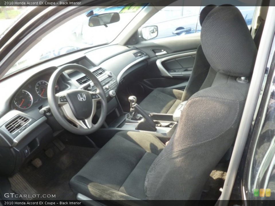 Black Interior Photo for the 2010 Honda Accord EX Coupe #83133102