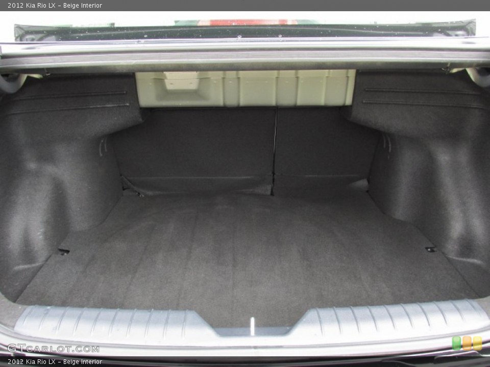 Beige Interior Trunk for the 2012 Kia Rio LX #83133737