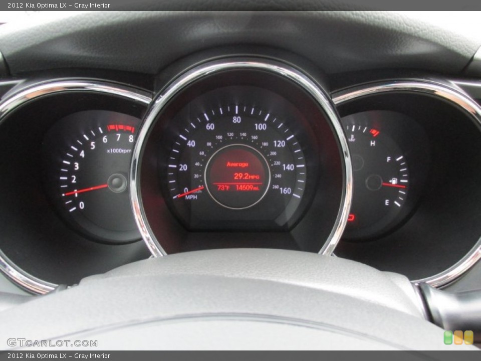 Gray Interior Gauges for the 2012 Kia Optima LX #83134053