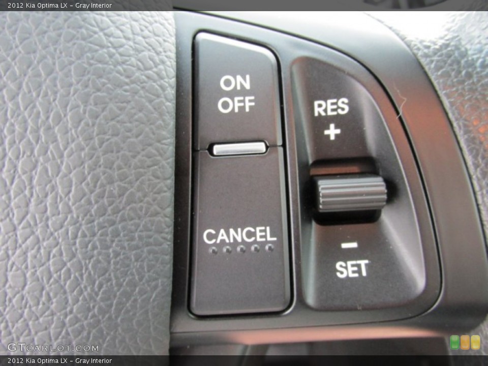 Gray Interior Controls for the 2012 Kia Optima LX #83134149