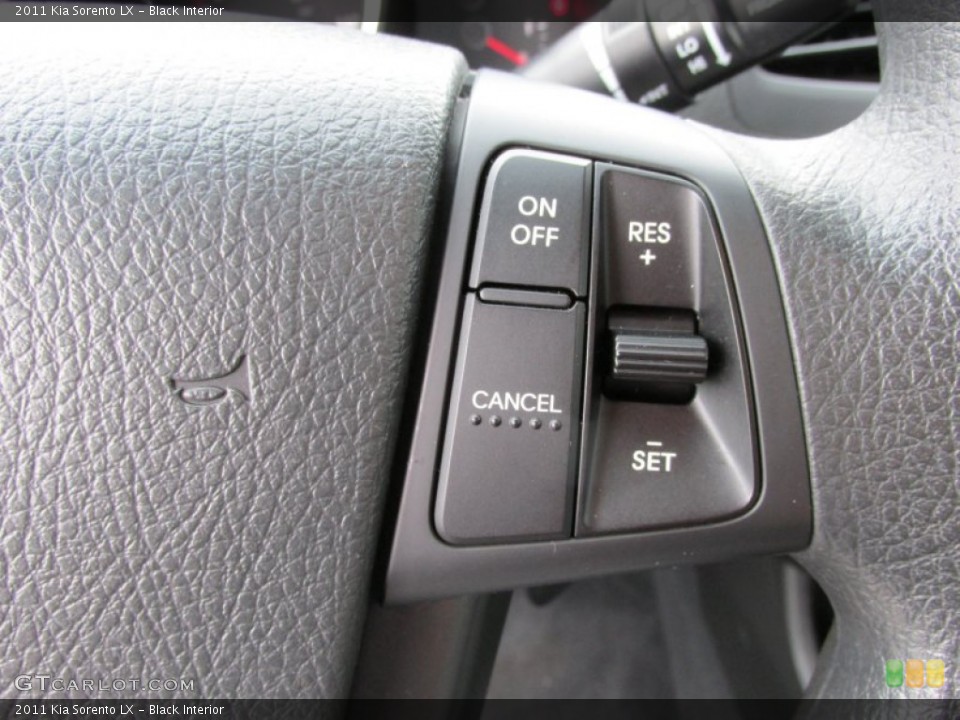 Black Interior Controls for the 2011 Kia Sorento LX #83134650