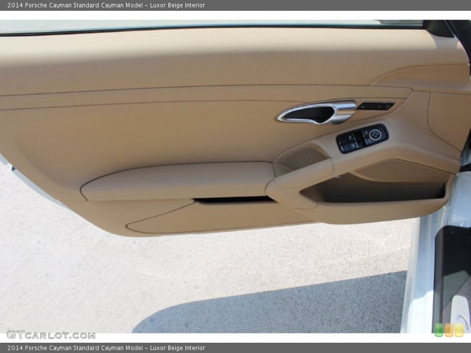 Luxor Beige Interior Door Panel for the 2014 Porsche Cayman  #83135004