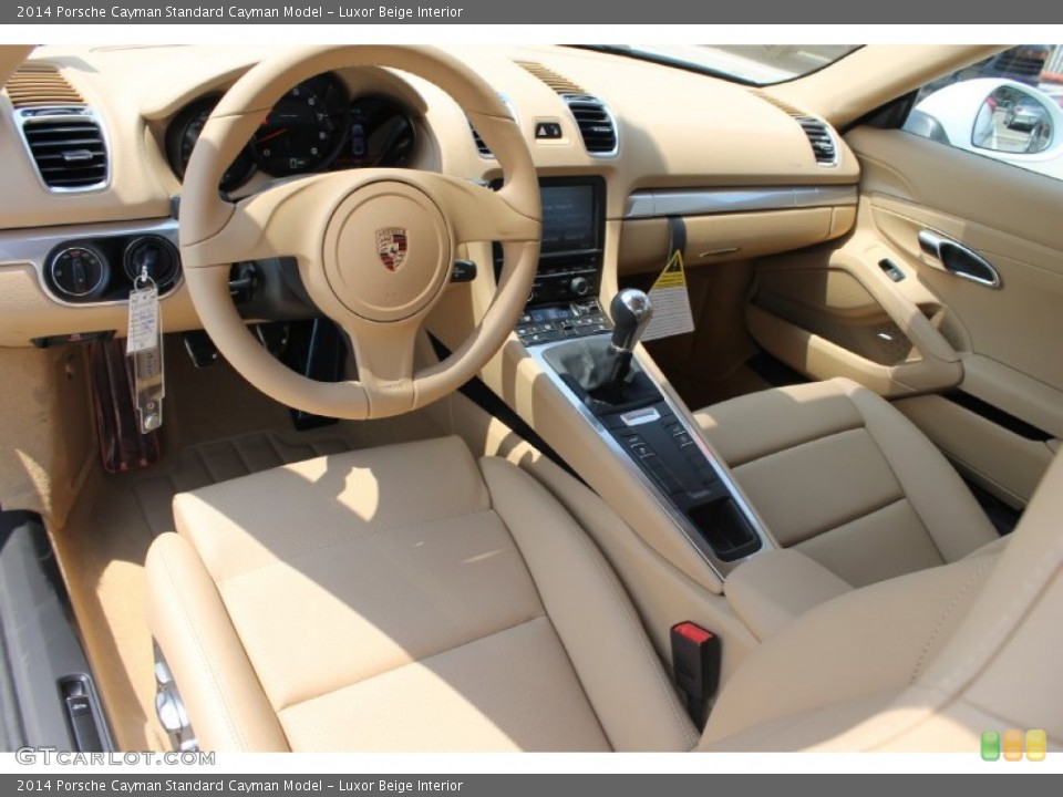 Luxor Beige Interior Photo for the 2014 Porsche Cayman  #83135028