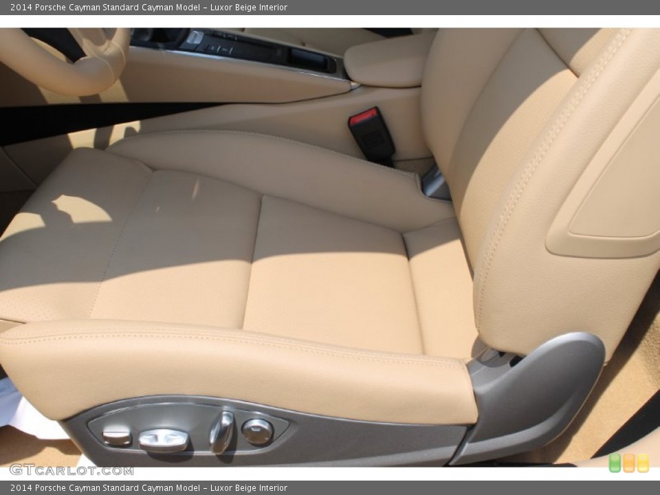 Luxor Beige Interior Front Seat for the 2014 Porsche Cayman  #83135049
