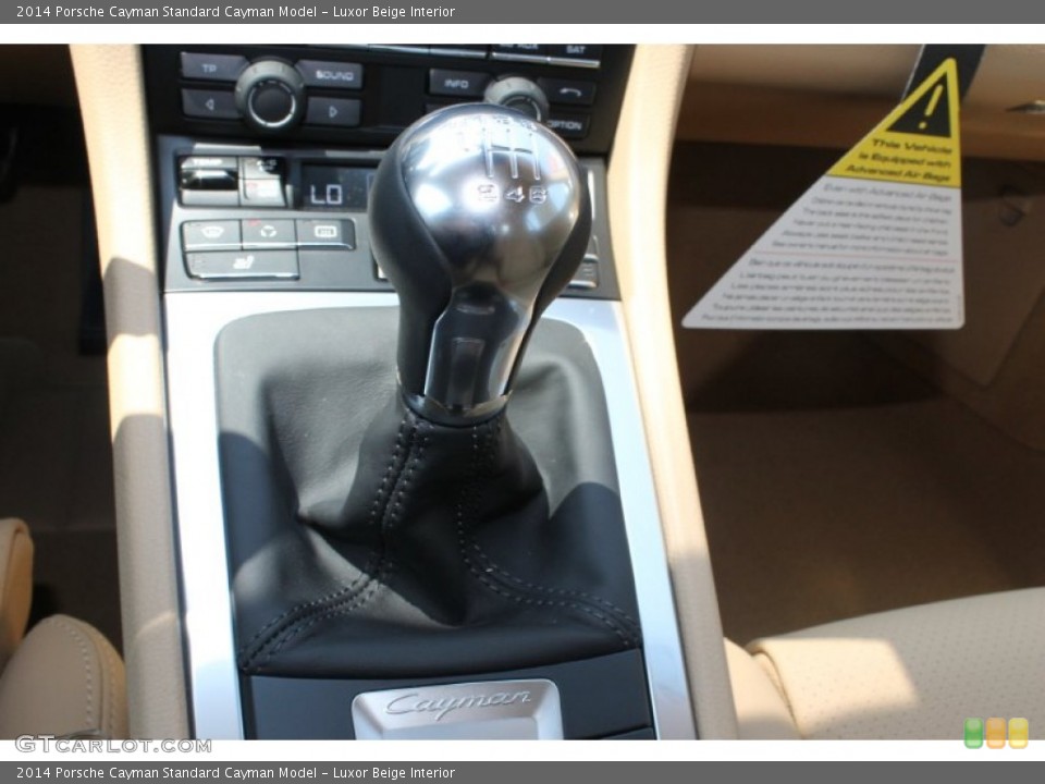 Luxor Beige Interior Transmission for the 2014 Porsche Cayman  #83135139