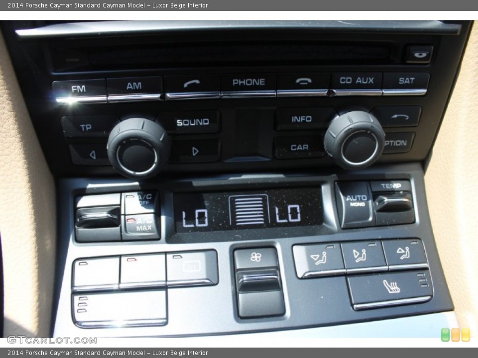 Luxor Beige Interior Controls for the 2014 Porsche Cayman  #83135220