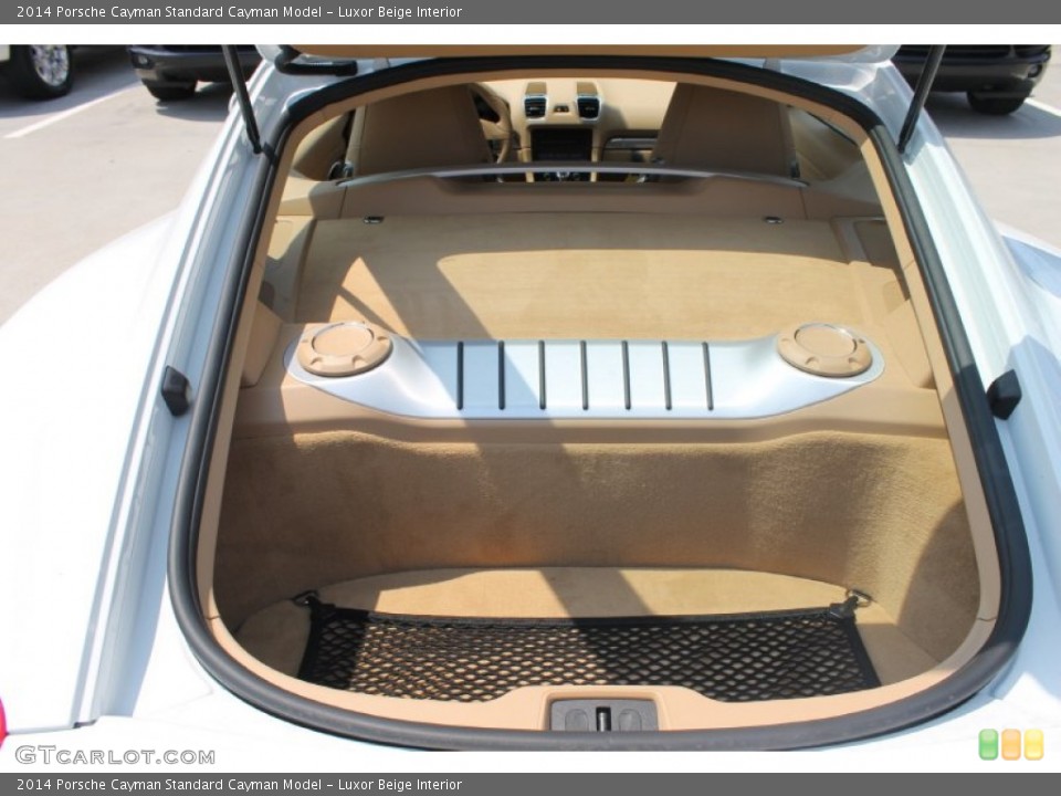 Luxor Beige Interior Trunk for the 2014 Porsche Cayman  #83135280