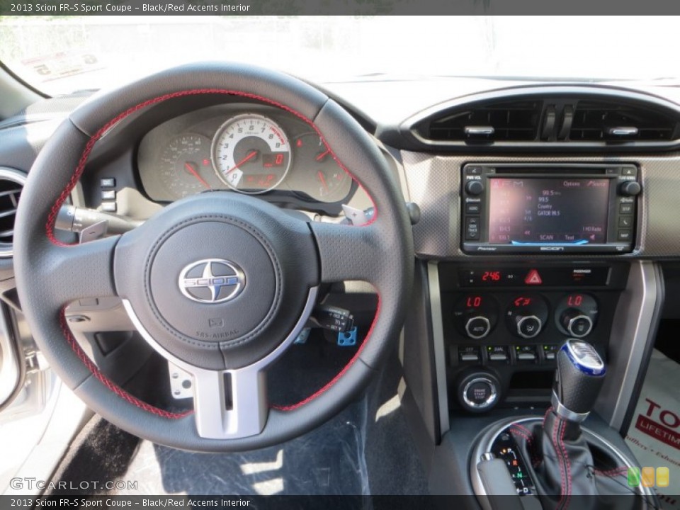 Black/Red Accents Interior Dashboard for the 2013 Scion FR-S Sport Coupe #83139830