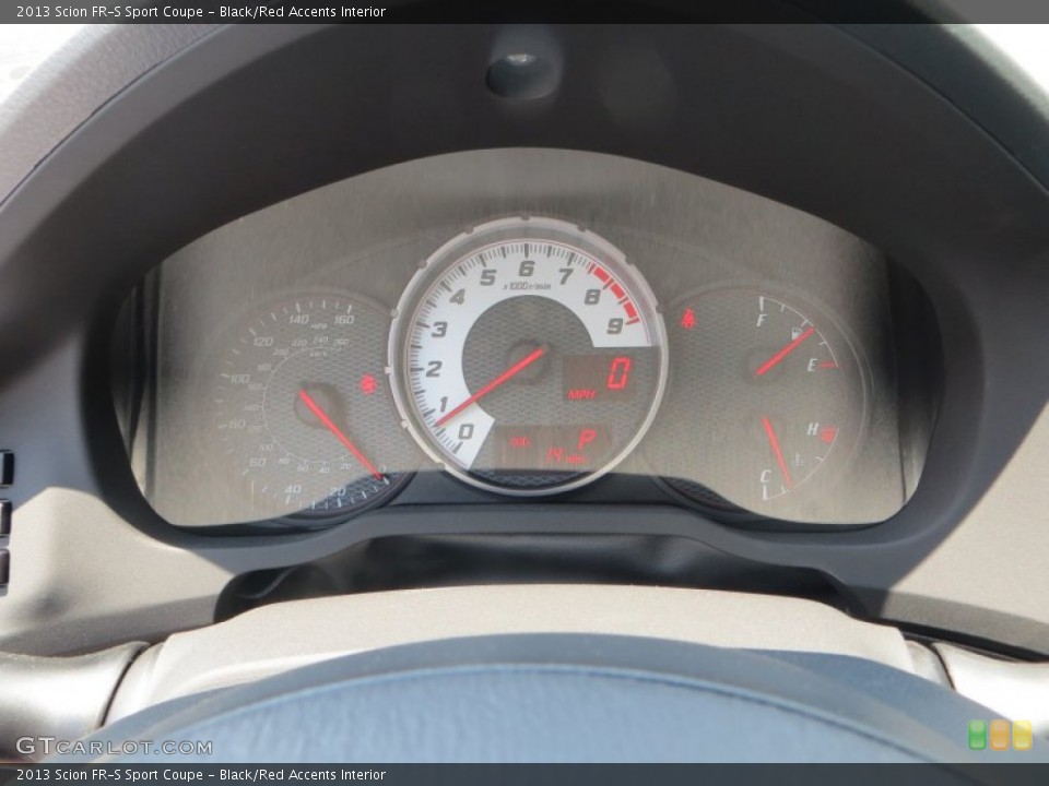Black/Red Accents Interior Gauges for the 2013 Scion FR-S Sport Coupe #83139867