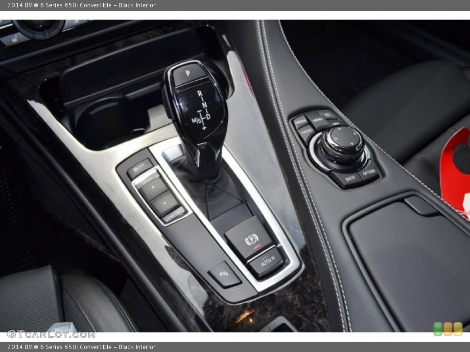 Black Interior Transmission for the 2014 BMW 6 Series 650i Convertible #83140491