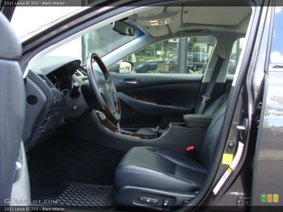 Black Interior Photo for the 2012 Lexus ES 350 #83140533