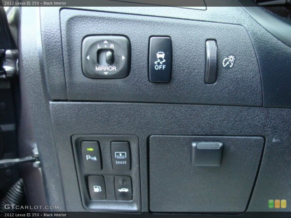Black Interior Controls for the 2012 Lexus ES 350 #83140554