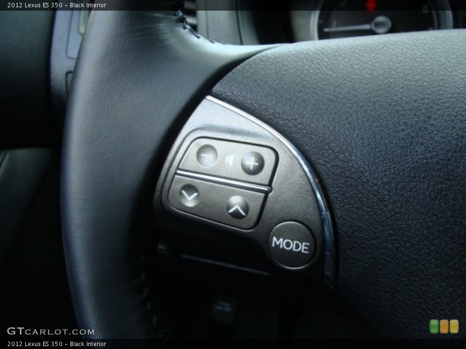 Black Interior Controls for the 2012 Lexus ES 350 #83140566