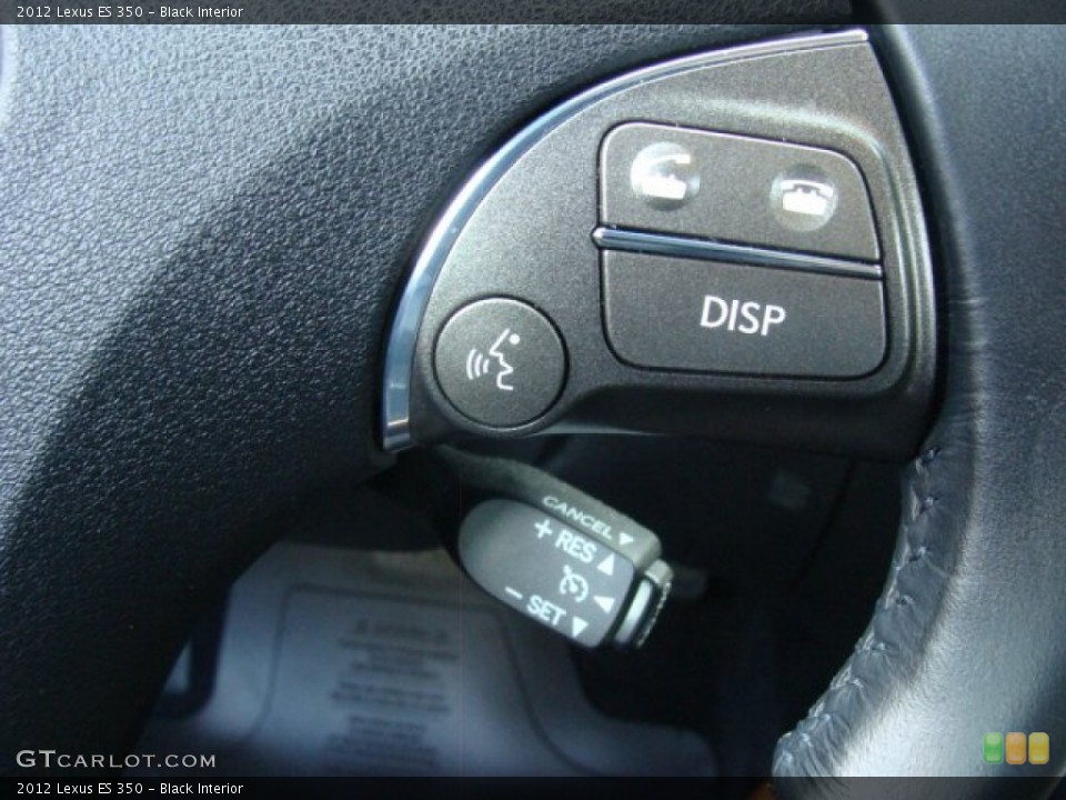 Black Interior Controls for the 2012 Lexus ES 350 #83140574