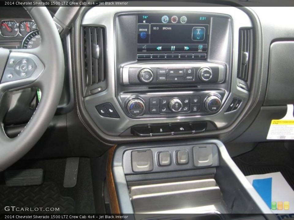Jet Black Interior Controls for the 2014 Chevrolet Silverado 1500 LTZ Crew Cab 4x4 #83142388