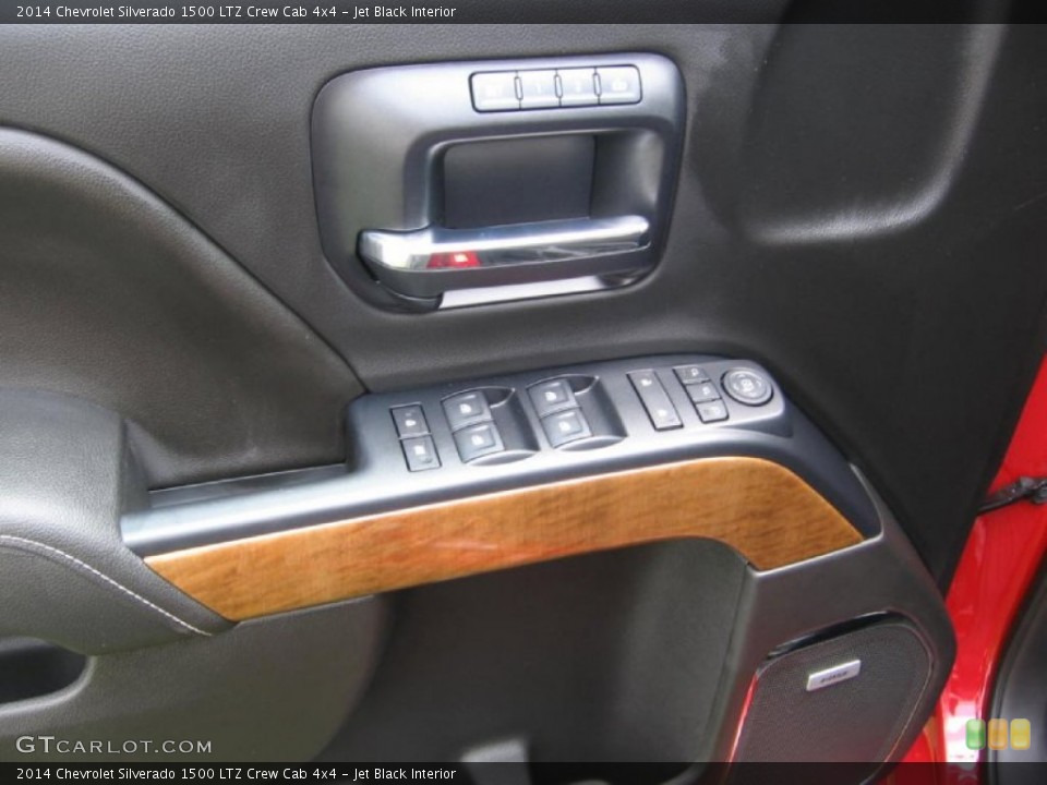 Jet Black Interior Controls for the 2014 Chevrolet Silverado 1500 LTZ Crew Cab 4x4 #83142484