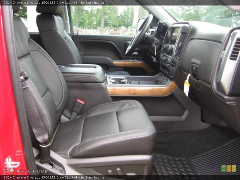 Jet Black Interior Photo for the 2014 Chevrolet Silverado 1500 LTZ Crew Cab 4x4 #83142556
