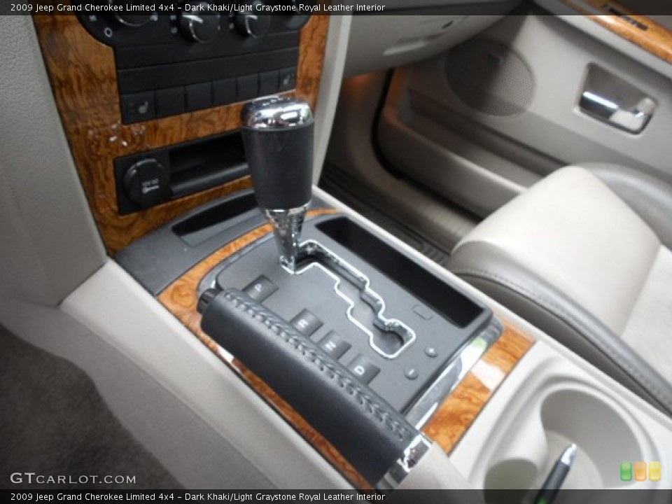 Dark Khaki/Light Graystone Royal Leather Interior Transmission for the 2009 Jeep Grand Cherokee Limited 4x4 #83144343